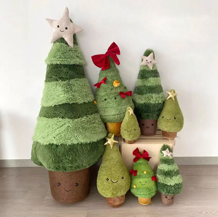 Pourquoi choisir un jouet en peluche d'arbre de Noël pour la décoration des fêtes?