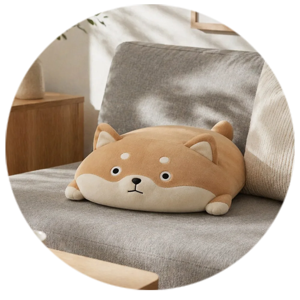 Oreiller en peluche