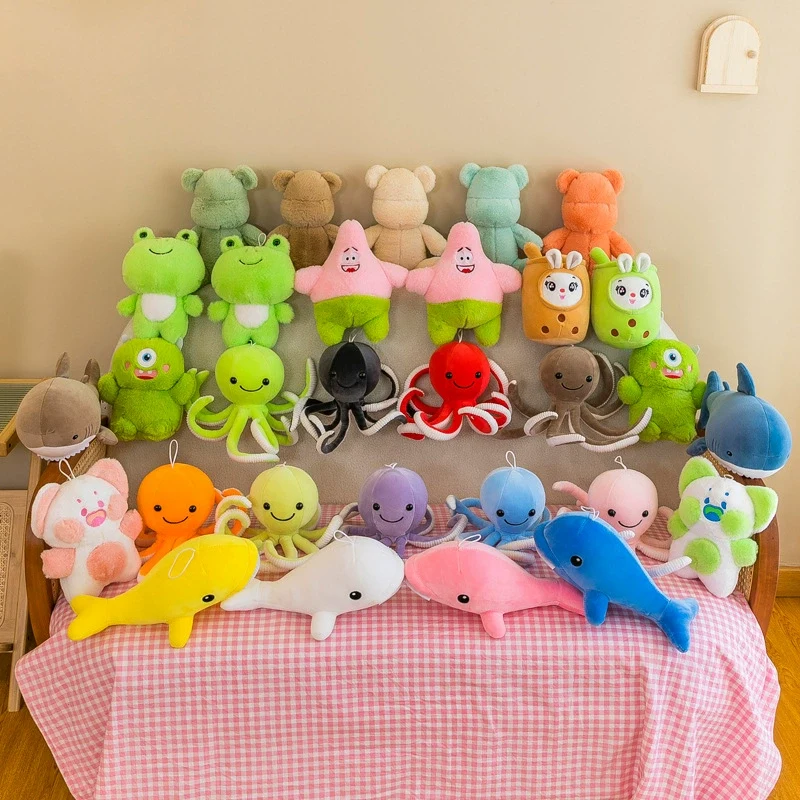 Jouet en peluche de machine à griffe de 7 pouces