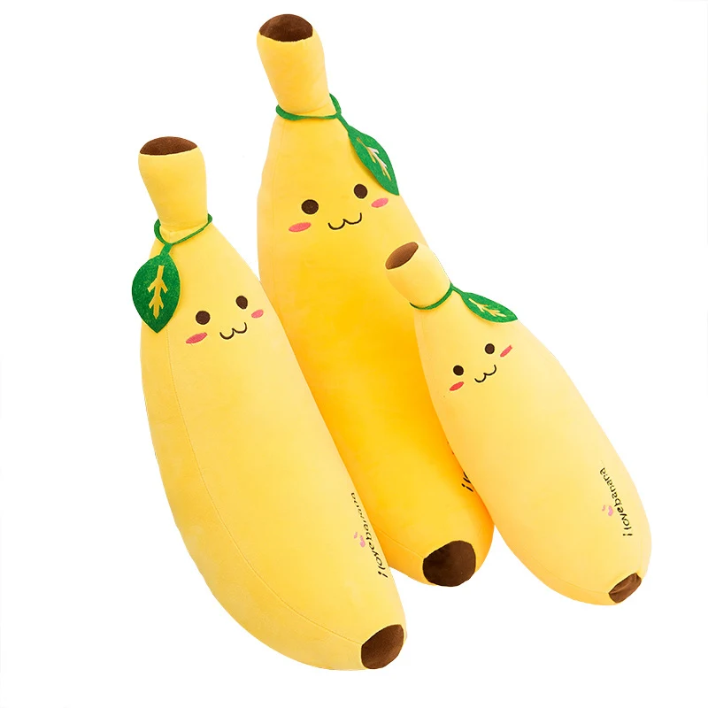 Jouet en peluche de banane
