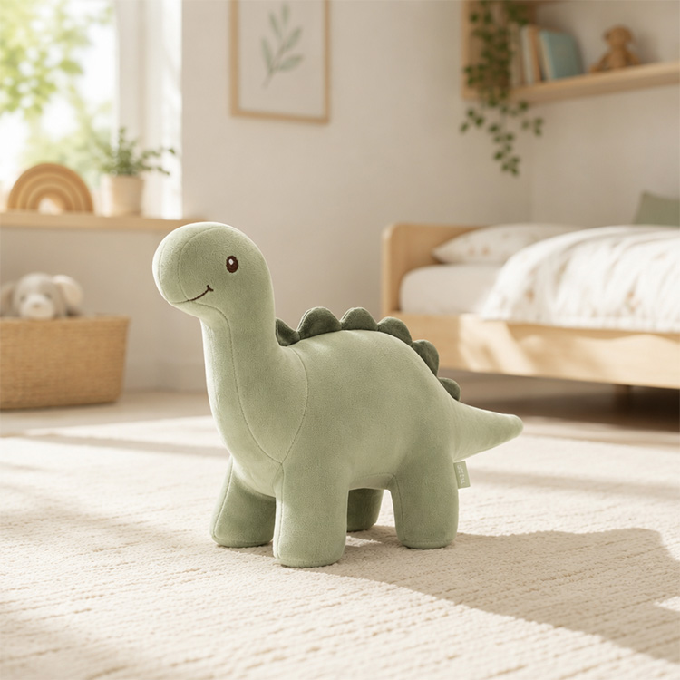 Jouet en peluche pour bébé Dino