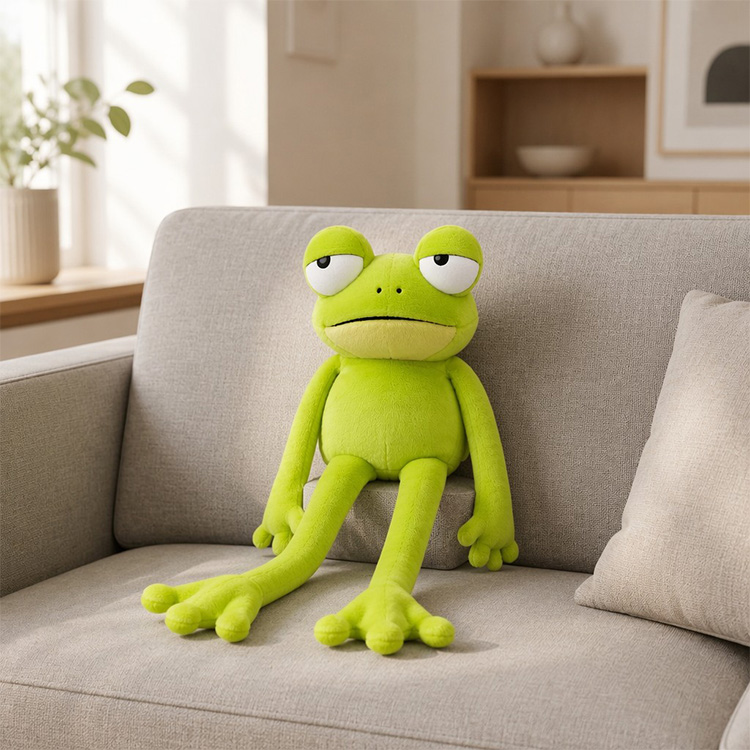 Peluche grenouille Kermit