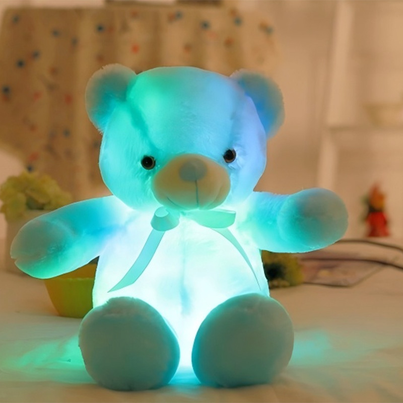 Ours en peluche conduit