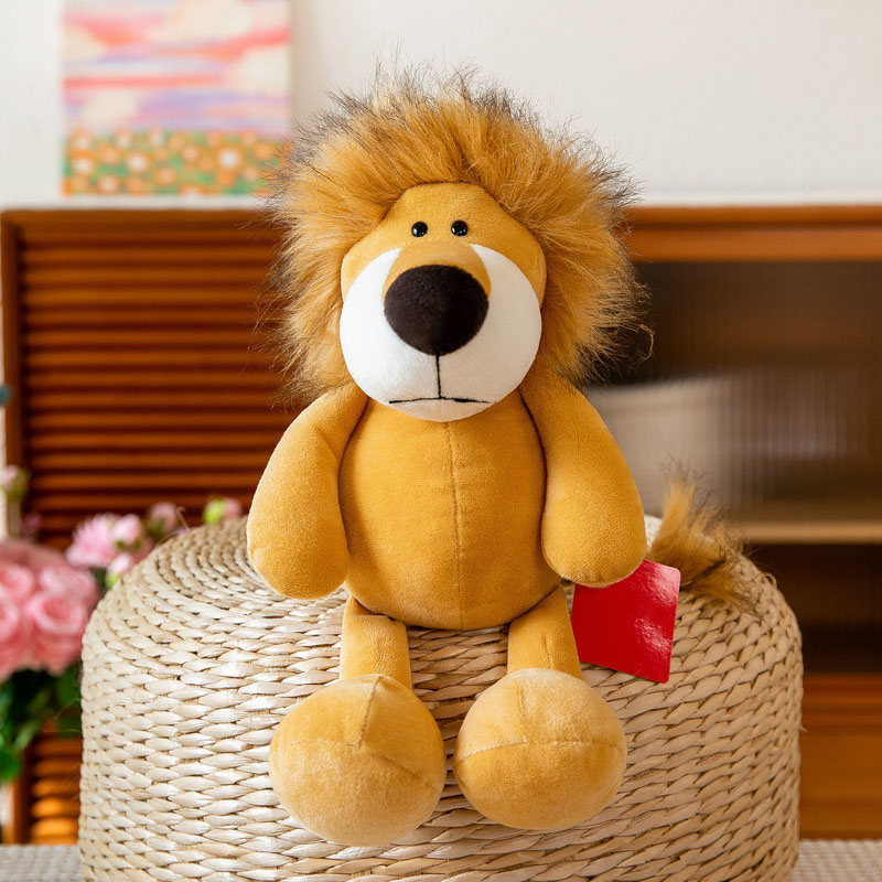 Jouets en peluche de lion