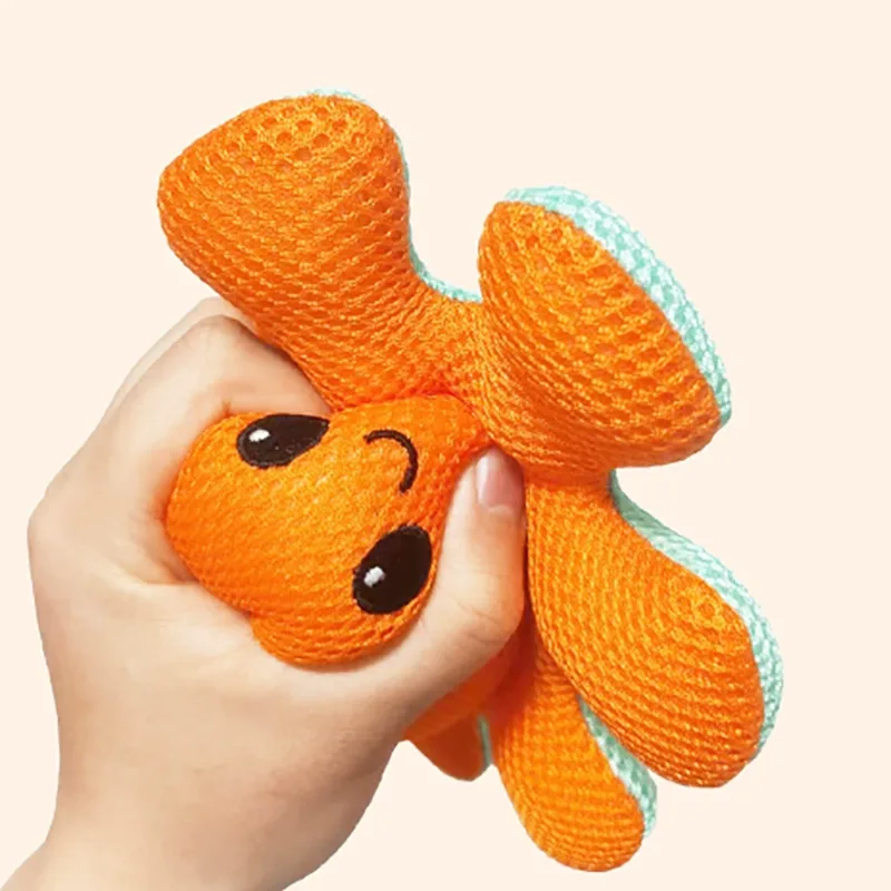 Jouet en peluche de poulpe