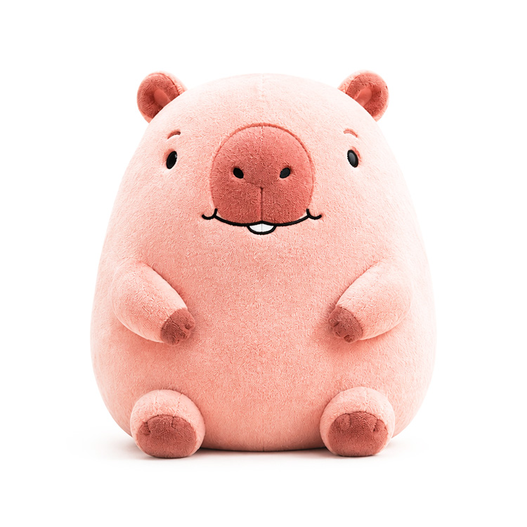 Peluche Capybara rose