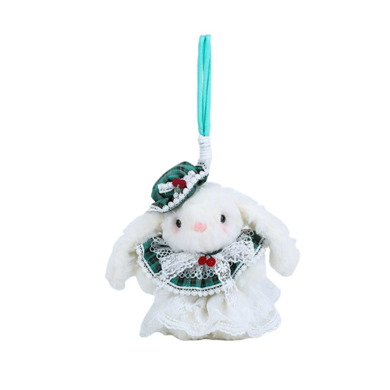 Porte-clés animaux en peluche