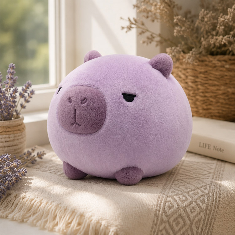 Peluche Capybara violet