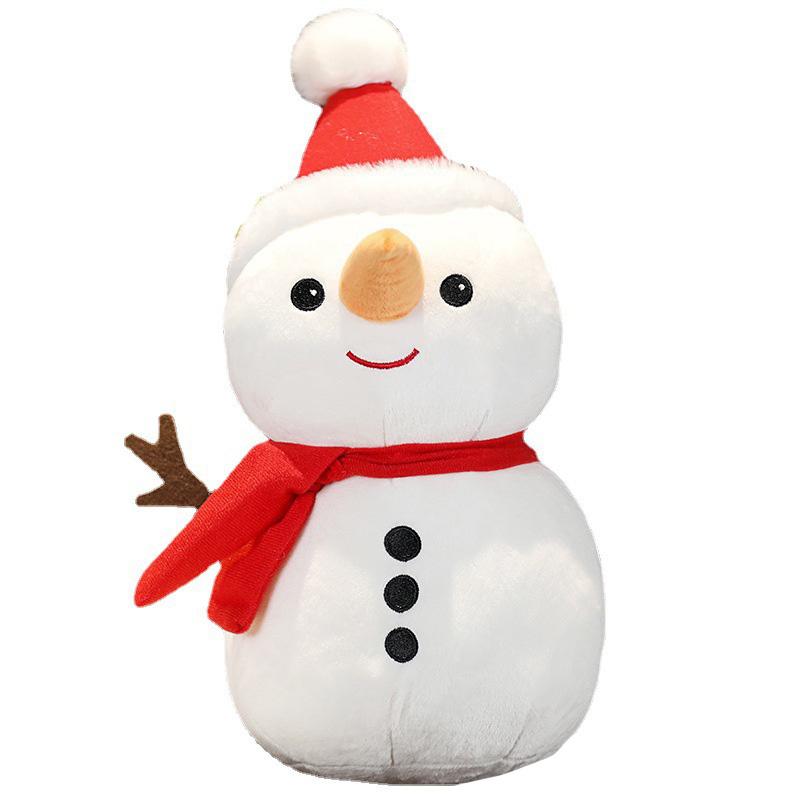 Jouet en peluche de bonhomme de neige