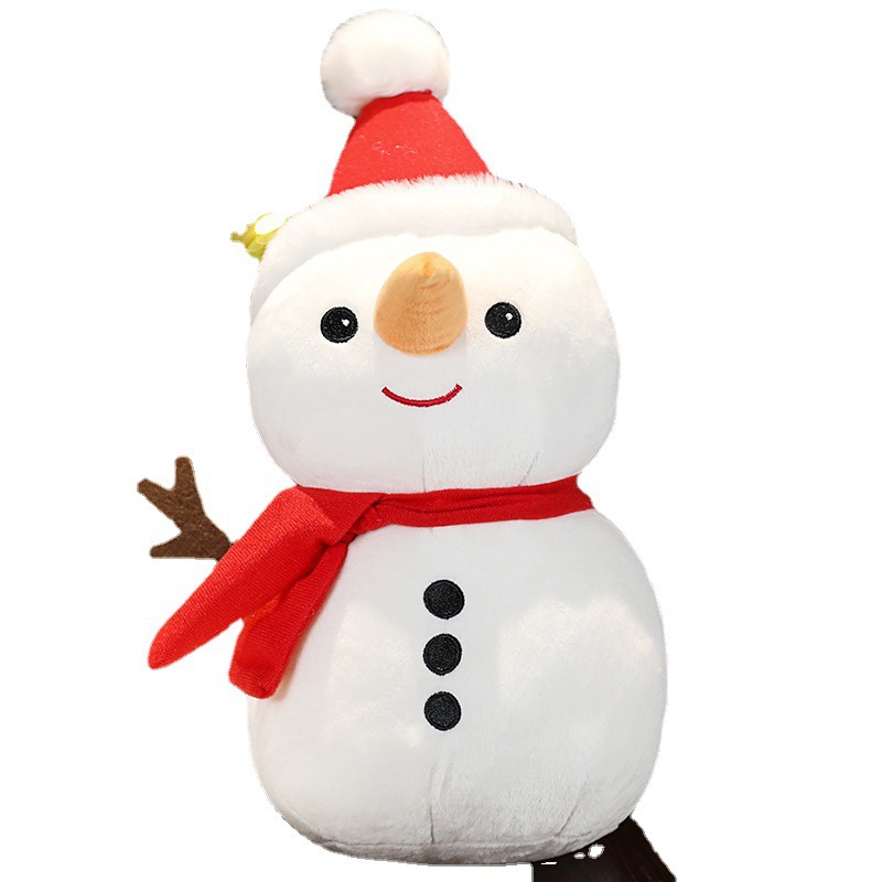 Jouet en peluche de bonhomme de neige