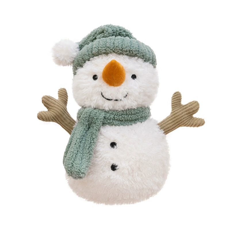 Jouets en peluche de bonhomme de neige