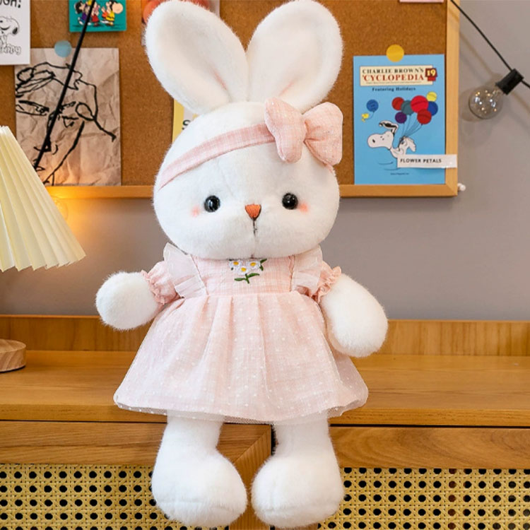Bunny de Pâques en peluche