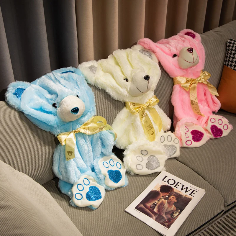 Peau d'ours en peluche